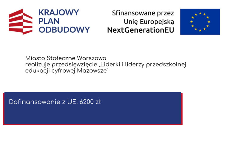 Liderki i liderzy przedszkolnej edukacji cyfrowej